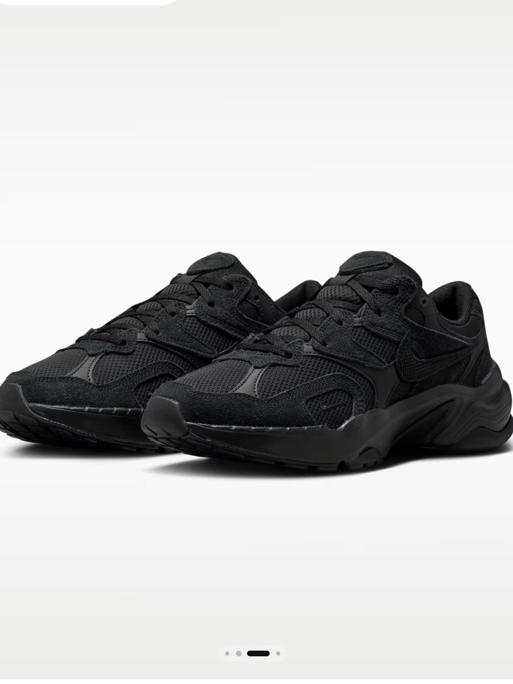 Nike Black Mesh 7.7 women 9 Sneakers BRAND NEW